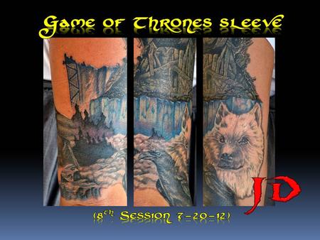 Tattoos - Game of thrones sleeve fillin - 69133